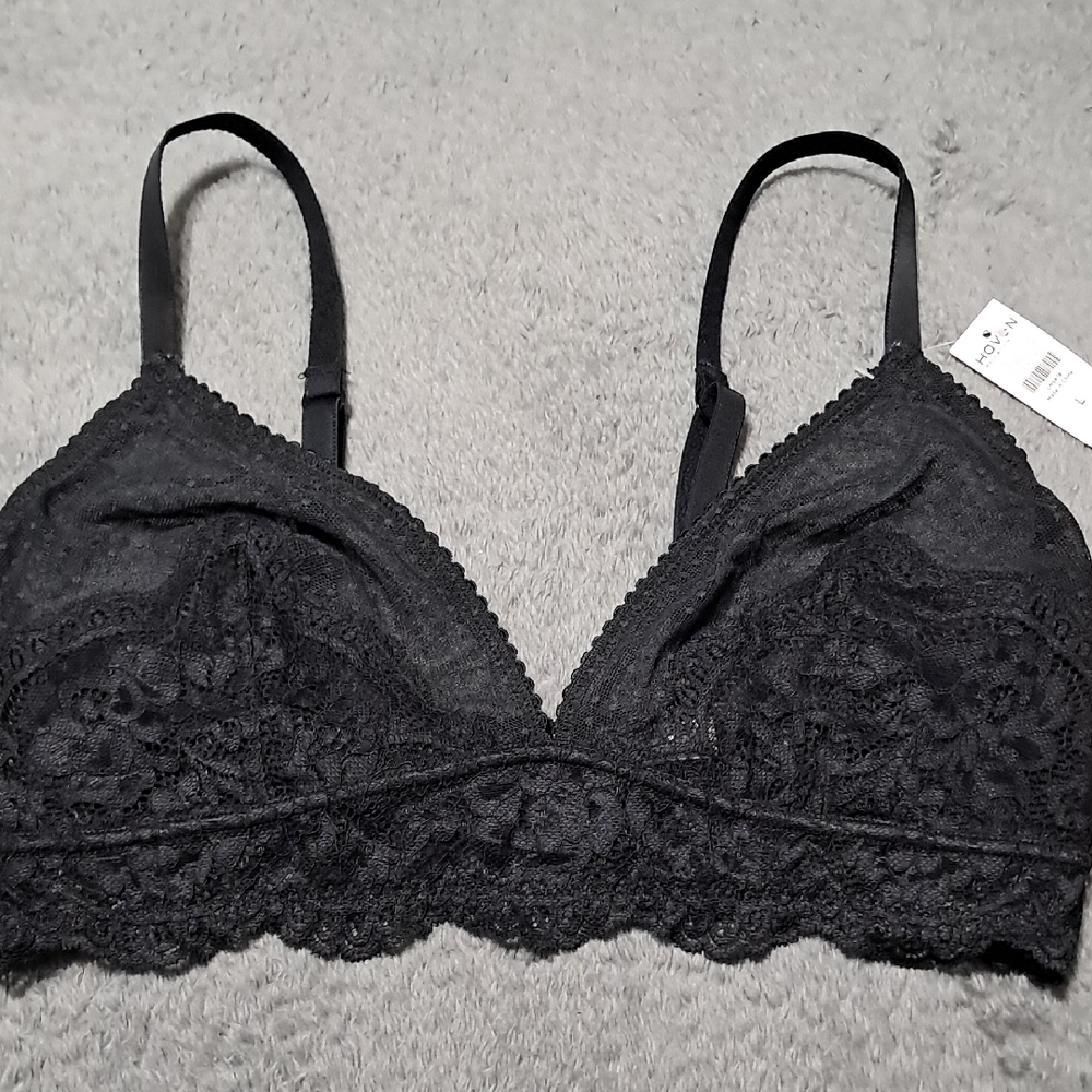 NWT! Haven Triangle Lace Bralette